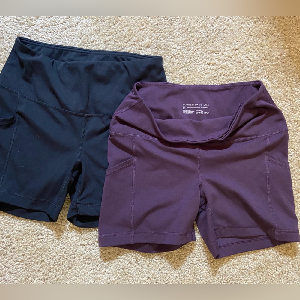 Biker/yoga shorts